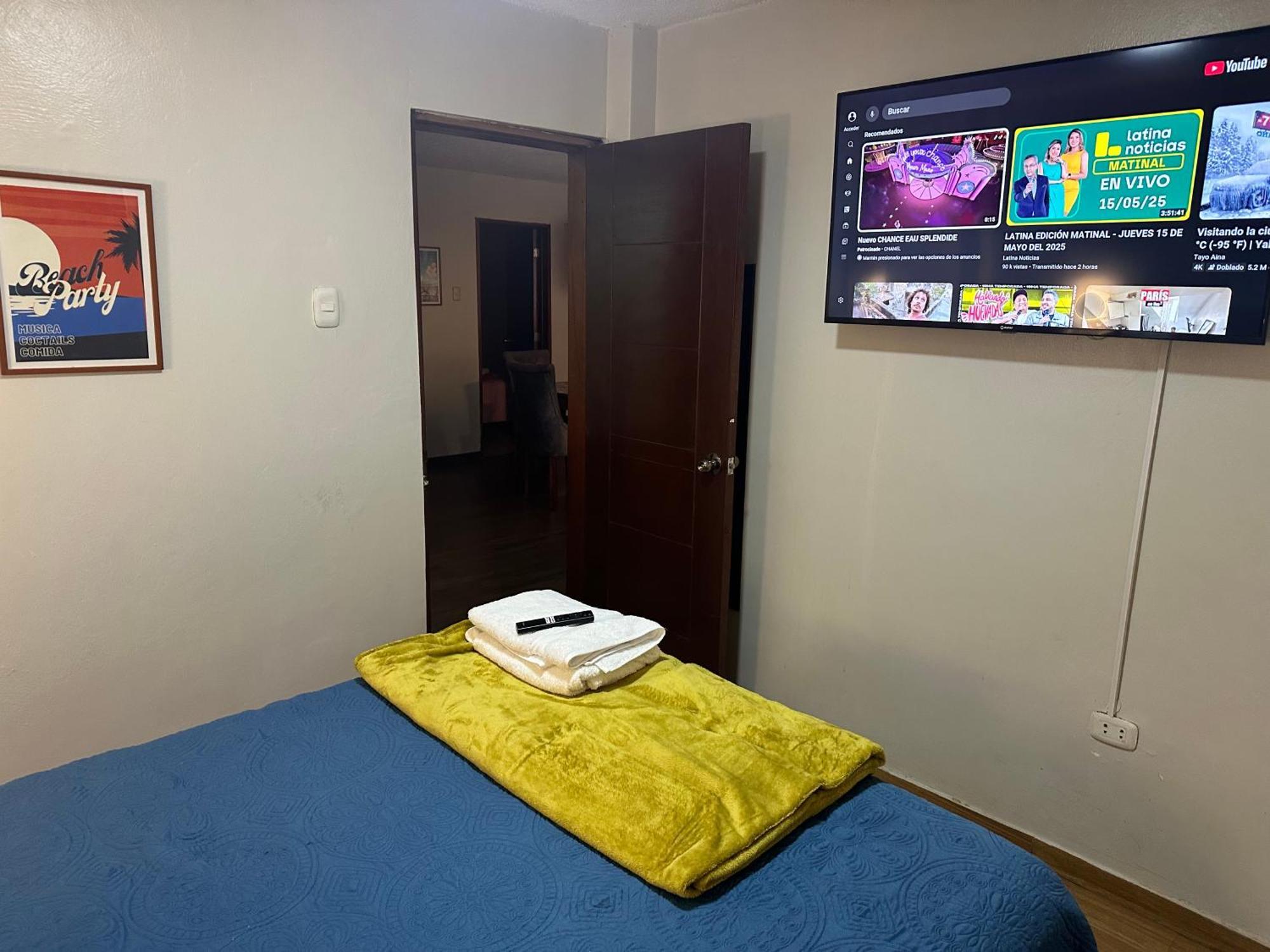 Hermoso Depa Amoblado 3Camas Wifi Terraza Lima Buitenkant foto